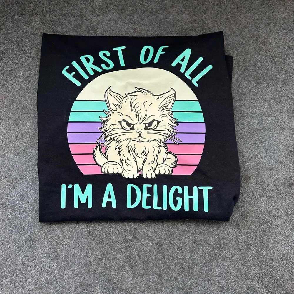 Black Cat Delight T-Shirt